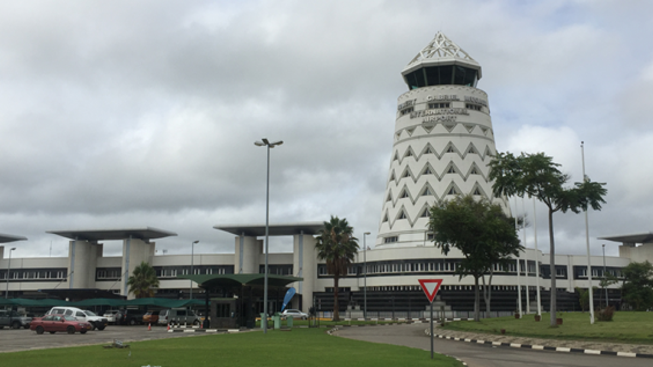 Robert Gabriel Mugabe International Airport in Harare, Zimbabwe
