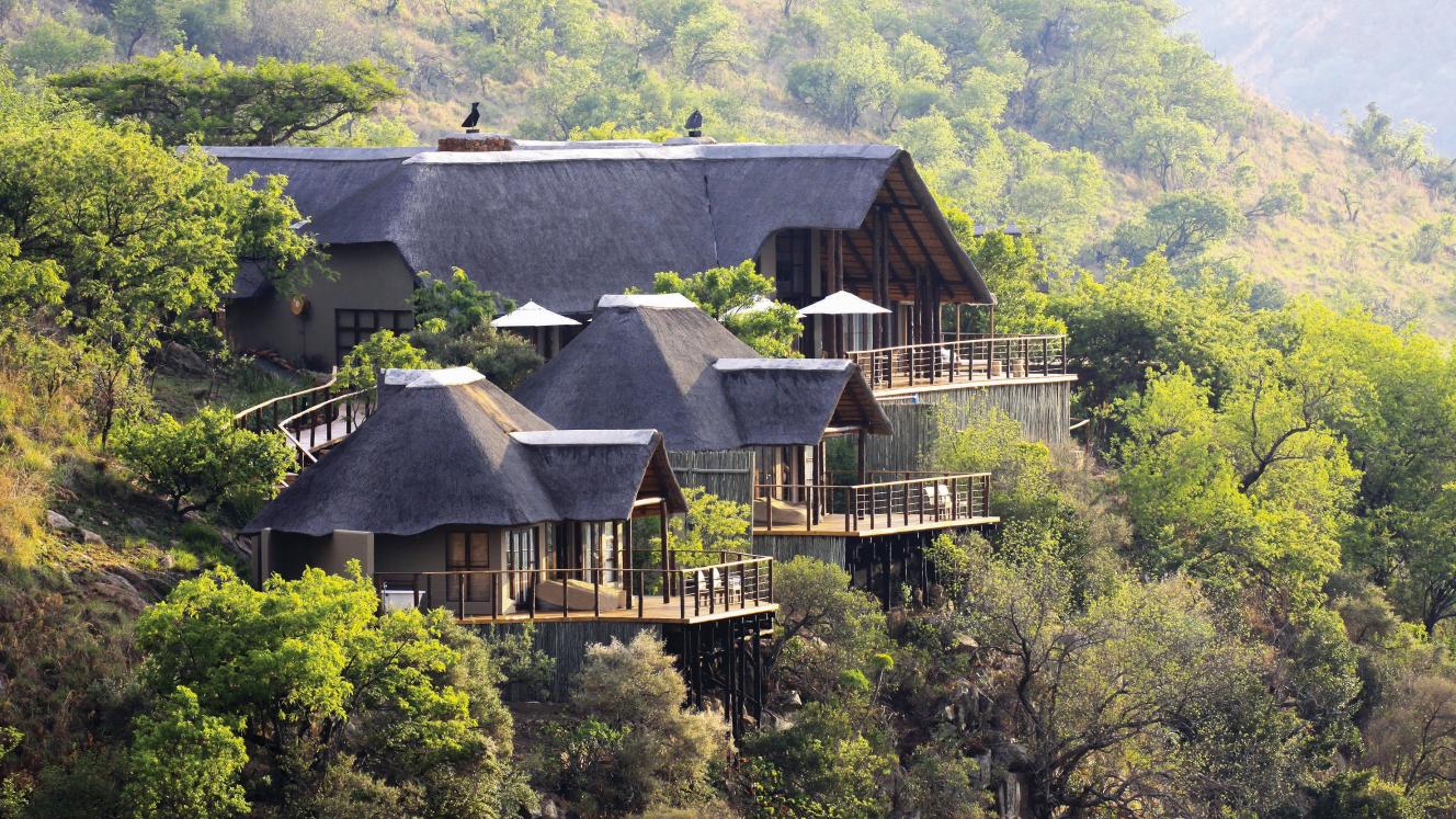 Esiweni Lodge in the Nambiti Reserve. 