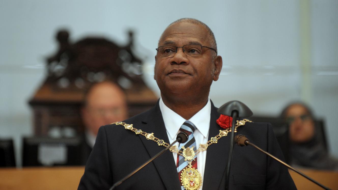 Executive Mayor of the City of Cape Town, Dan Plato.