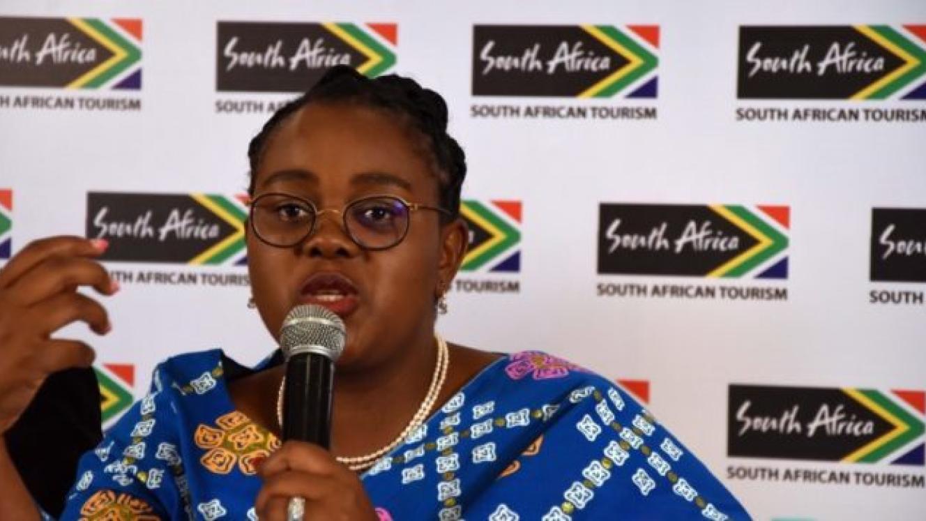 Minister of Tourism, Mmamoloko Kubayi-Ngubane.