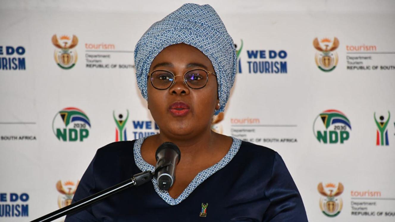 Minister of Tourism, Mmamoloko Kubayi-Ngubane.