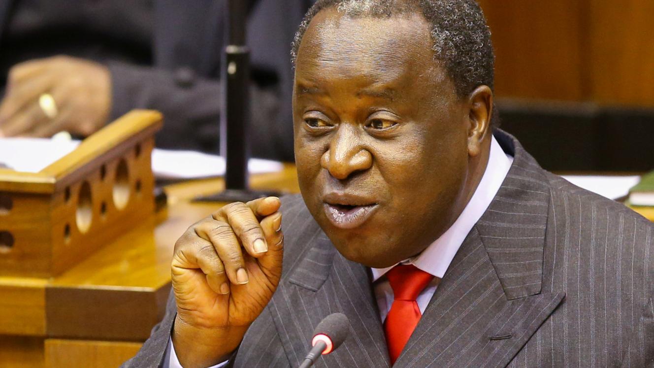 Minister of Finance, Tito Mboweni.