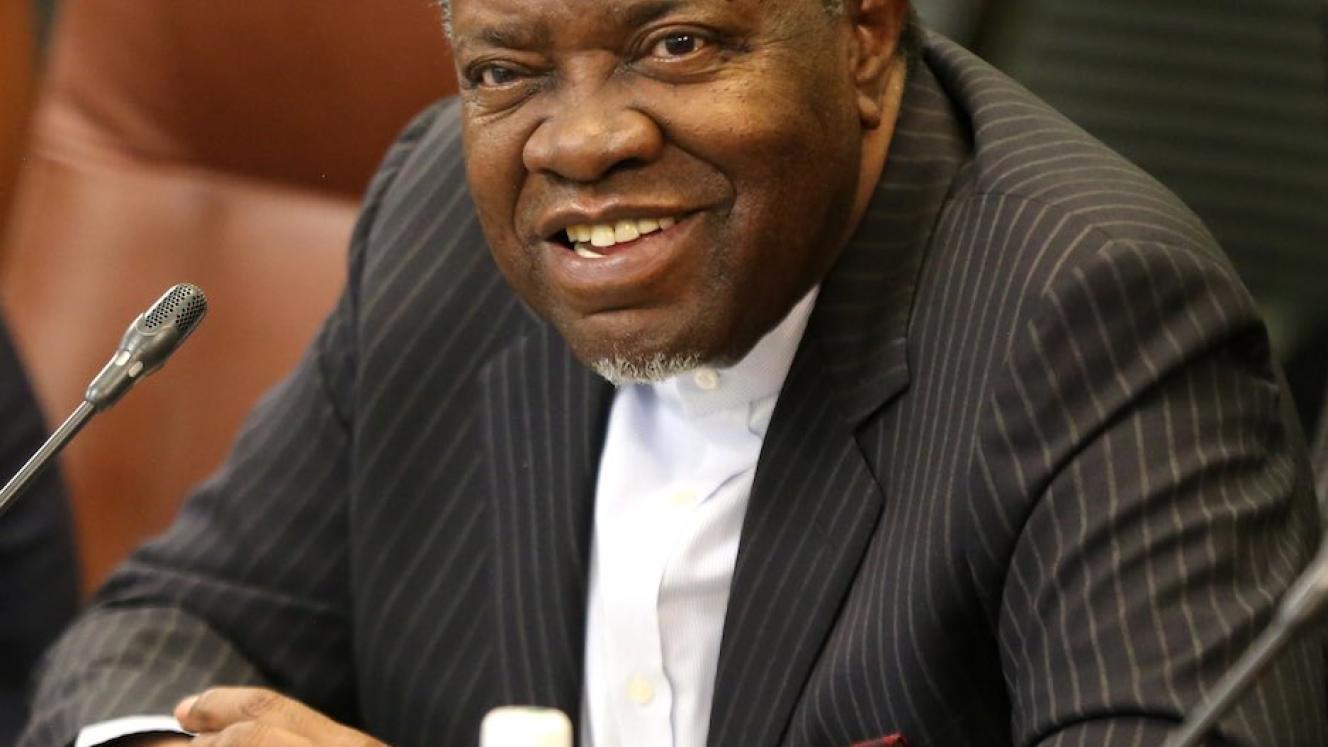 Namibian President Hage Geingob