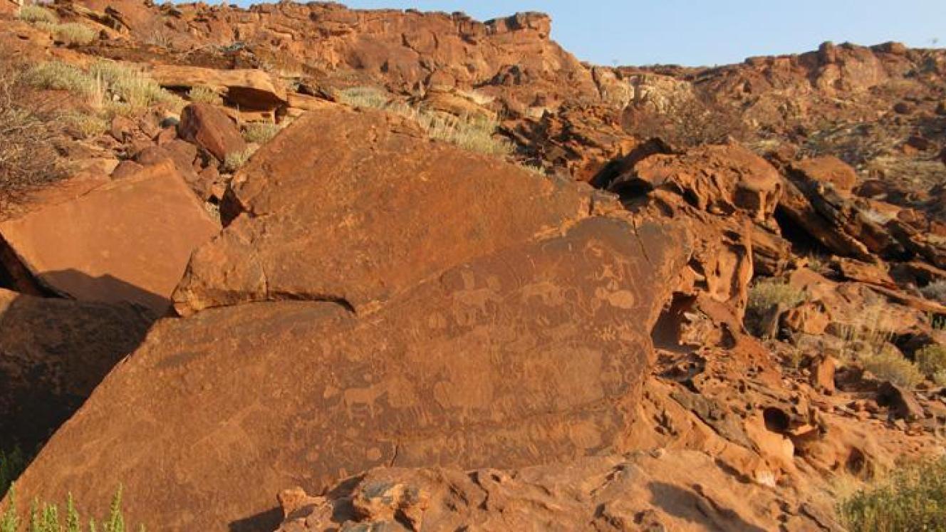 Twyfelfontein - Unesco World Heritage Site and unique rock engravings