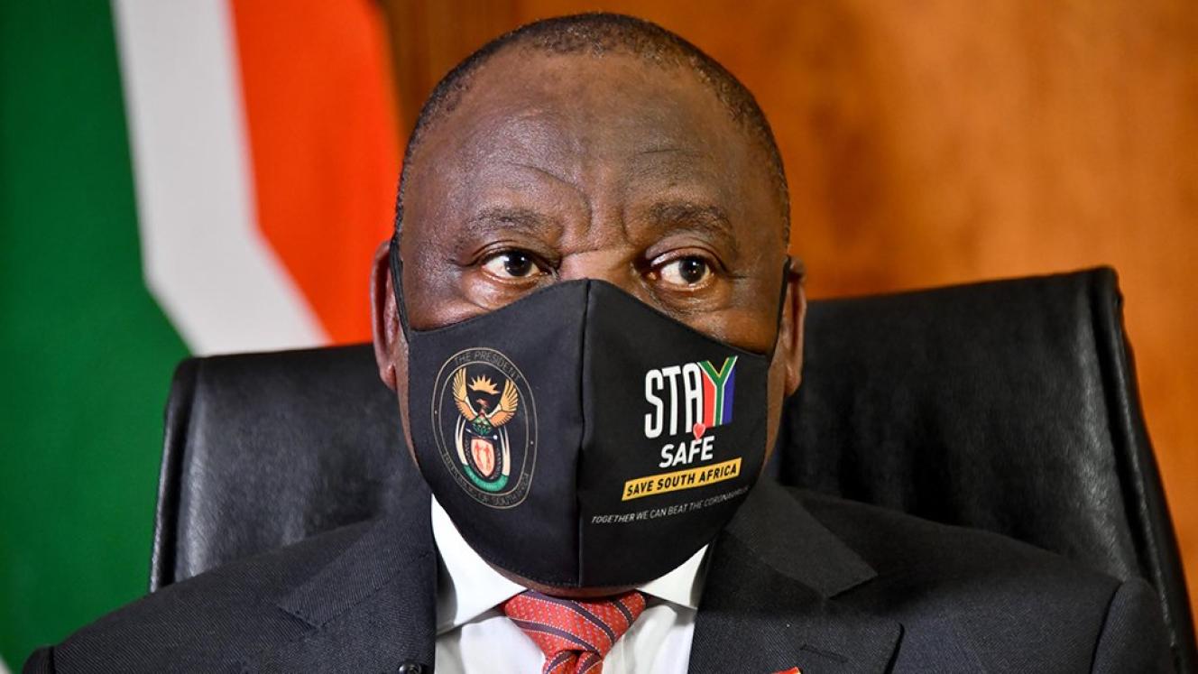 South African President Cyril Ramaphosa