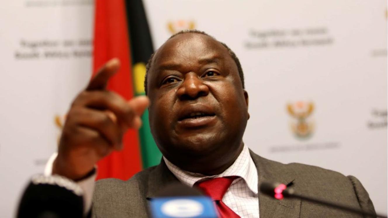 Minister of Finance, Tito Mboweni.