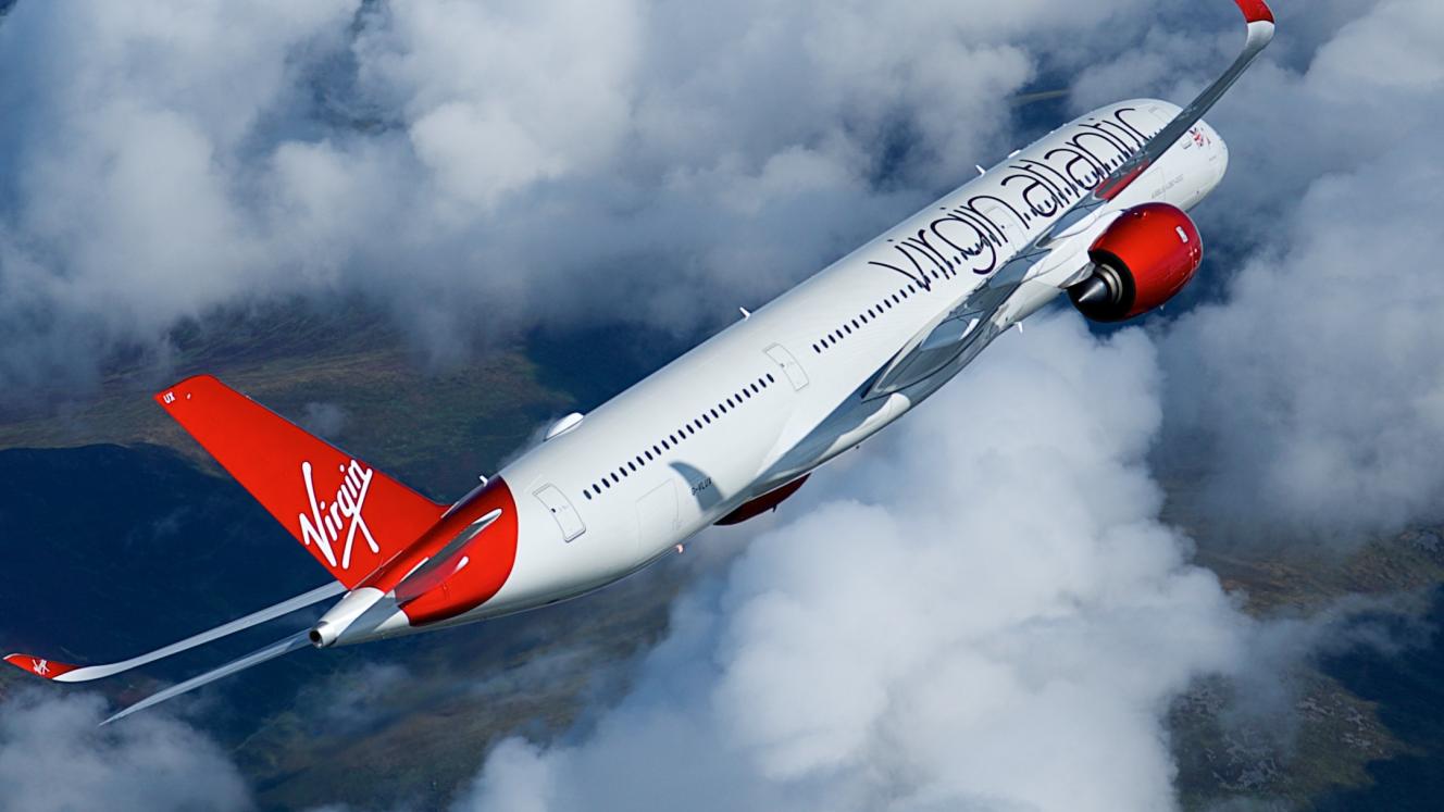 The new A350-1000 aircraft.