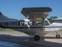 Wilderness Air Botswana with the first of seven G8 Airvans.
