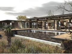 An artist's impression of the the Mayibuye Game Reserve development.