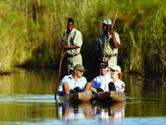 Guests on the Botswana & Caprivi Explorer tour can enjoy an adventurous ‘mokoro’ day trip.