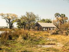 An artist’s impression of Gomoti Plains Camp.