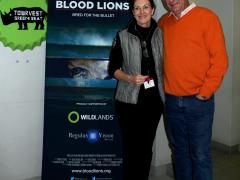 Blood Lions Producer, Pippa Hankinson, and Tourvest Destination Management CEO, Martin Wiest, at the signing of TDM’s pledge against predator breeding.