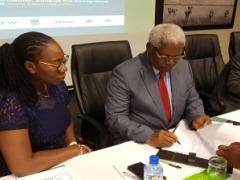 Zimbabwe Minister of Home Affairs, Ignatious Chombo, signed the KAZA visa Memorandum of Understanding in Livingstone on December 21.