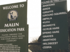 Maun Educational Park has been earmarked for further tourism development.
