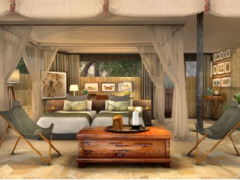 An artist’s impression of the new Roho ya Selous, opening in August.