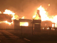 Fires cause massive damage to properties in Knysna, Western Cape.