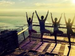 A new sunrise yoga experience has opened on Table Mountain.