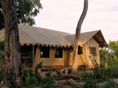 Duba Expedition camp in the Okavango Delta will be relocating. Photo credits: Great Plains Conservation.