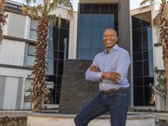 Sisa Ngebulana, who headed the development of the Mayfair Hotel in Mthatha, which has been given a four-star grading.