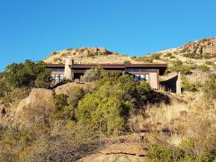 Two rock chalets have been built at the Mountain Zebra National Park due to increasing demand.  Credit: Megan Taplin