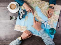 59% of travellers begin researching their next trip between one and three months before departure
