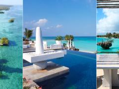 Located on the northern tip of the island the hotel offers 30 villas.