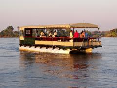 The Victoria is the first upmarket cruise ship that is able to safely navigate the lower part of the Zambezi River.