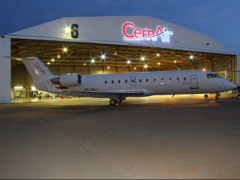 Aircraft sub-chartered by CemAir for its Hoedspruit flights.