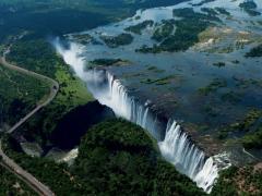 A $13 million mall is being built at Victoria Falls. 
