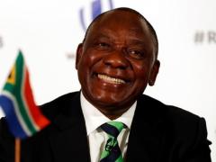 South Africa's new President, Cyril Ramaphosa. 