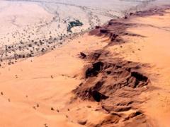 Paragliding over the Namib Desert will launch next month. Credit: Wild Air Safaris.