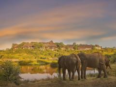 A new fitness room and pool deck set for Victoria Falls Safari Lodge.