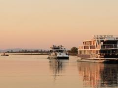 Zambezi Cruise & Safaris combines houseboat cruises with safari options.
