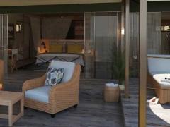 Old Drift Lodge on the banks of the Zambezi recently opened its doors.  