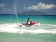In an effort to improve safety, the Seychelles will regulate users of watercraft in their oceans. Credit: Gerard Larose
