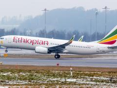 Ethiopian Airlines receives its first B737 Max 8.