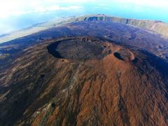 Piton de la Fournaise on Réunion Island has erupted for the third time this year.