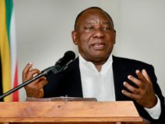 South African President Cyril Ramaphosa delivers economic recovery plan.