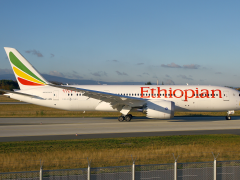 Ethiopian Airlines will fly daily as of mid-December.