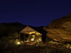 New fully serviced mobile camping safaris in Namibia introduced by Wilderness Safaris. 