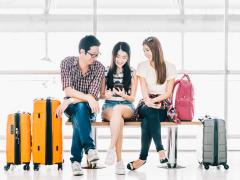 Chinese tourists rely hugely on technology when travelling abroad.