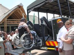 Kruger National Park highlights universal accessibility with the unveiling of new vehicles for tourists with mobility challenges.