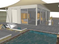 New tented camp to open.