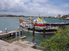 The new cruise terminal is due to be completed in August.