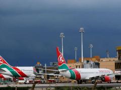 Kenya’s Jomo Kenyatta International Airport is on shutdown as union members go on strike, causing flight disruptions.