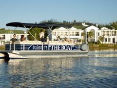 ‘The Boat’ on the Knysna Lagoon.