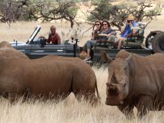 Lewa Wilderness welcomes first electric game viewing vehicle.