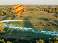 Unique views over Botswana's landscape.