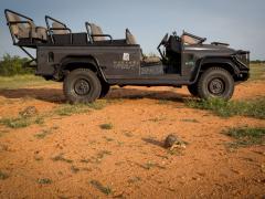 First electric safari vehicle for Makanyi Private Game Lodge.