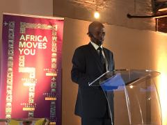 Victor Kgomoeswana, South African storyteller.